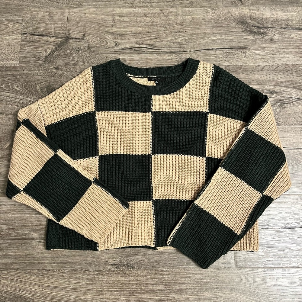 Roolee Checkered Sweater